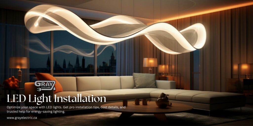 LED Light Installation